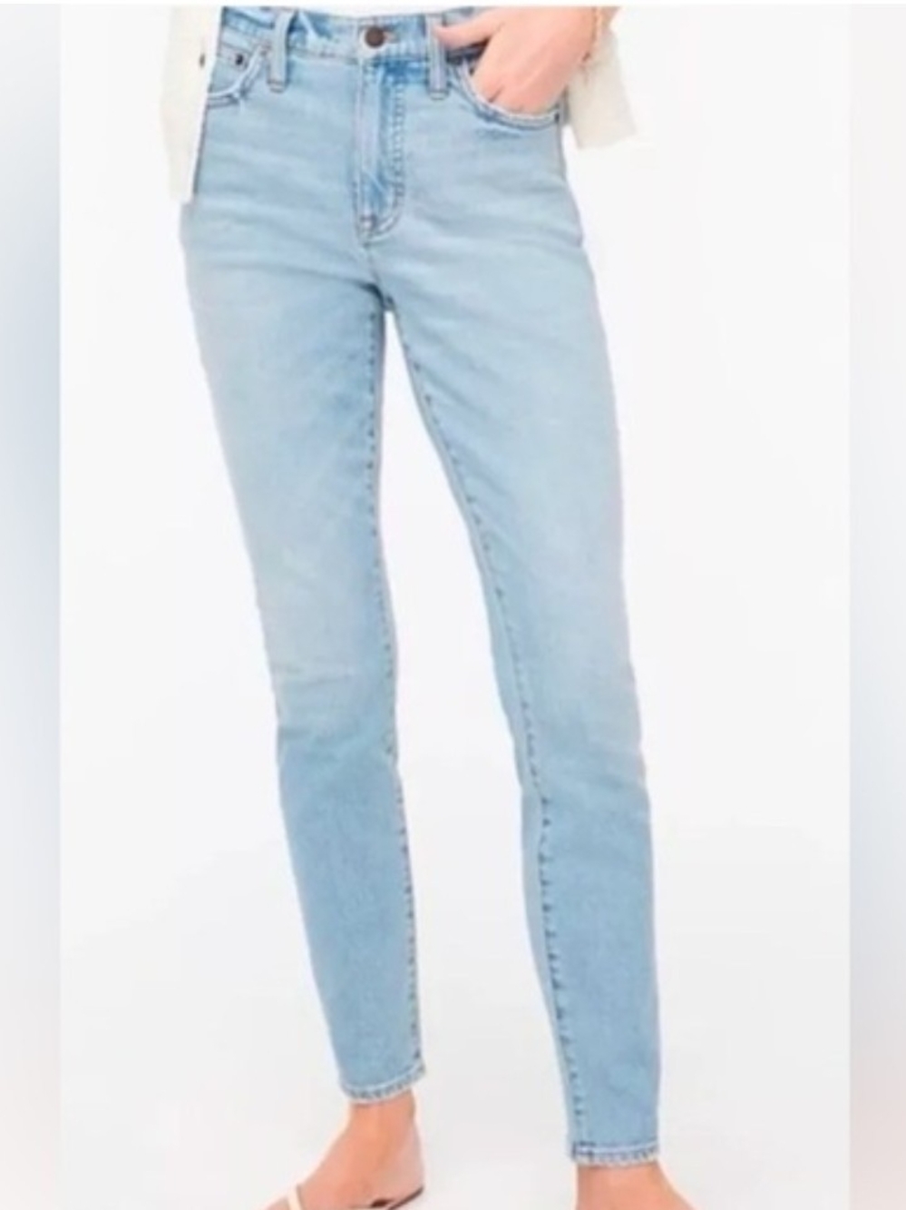 J. Crew Light Wash Skinny Jeans